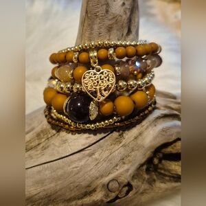 Mocha Heart Stack